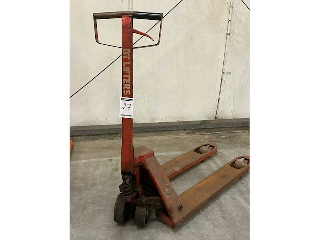 Bt lifters hand hydraulische palletwagen - afbeelding 2 van  3