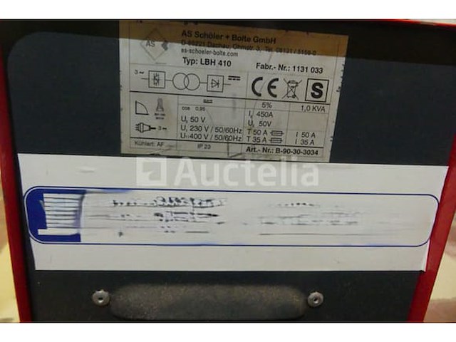 Bth tech lbh410 arc lasser - afbeelding 8 van  9