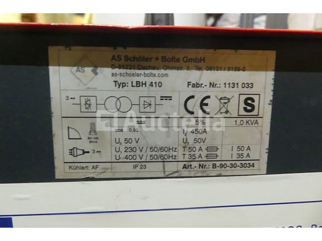 Bth tech lbh410 arc lasser - afbeelding 9 van  9