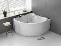 Bubbelbad - gegalvaniseerd stalen frame en acryl bad - vonato - 0 - marisole - afbeelding 2 van  4