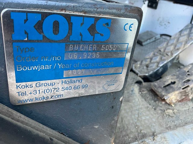 Bucher cc5000 borstel- en veegwagen - afbeelding 25 van  35