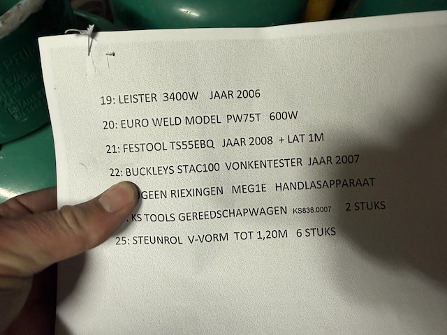 Buckleys sta100 vonkentester - afbeelding 4 van  4