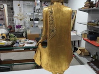 Buddha beeld hout - afbeelding 4 van  4