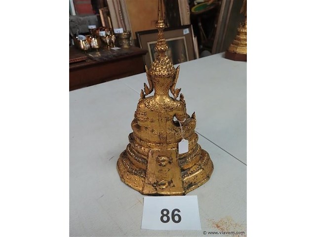 Buddha brons - afbeelding 4 van  5