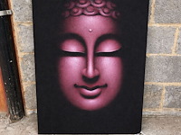 Buddha schilderij op doek - afbeelding 1 van  1