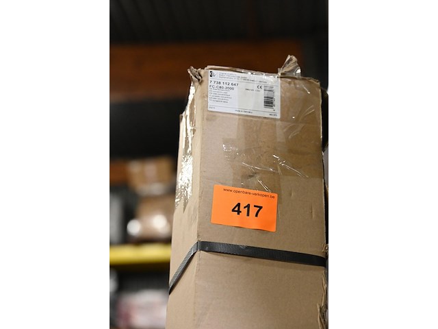 Buderus concentrische buis fc c80 2000 - afbeelding 1 van  2