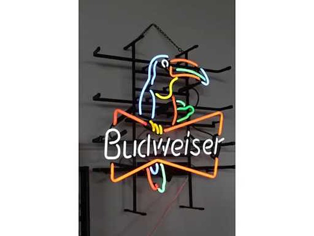 Budweiser - neon sign verlichting - afbeelding 2 van  2