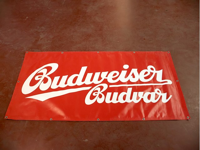 Budweiser banner - afbeelding 1 van  5