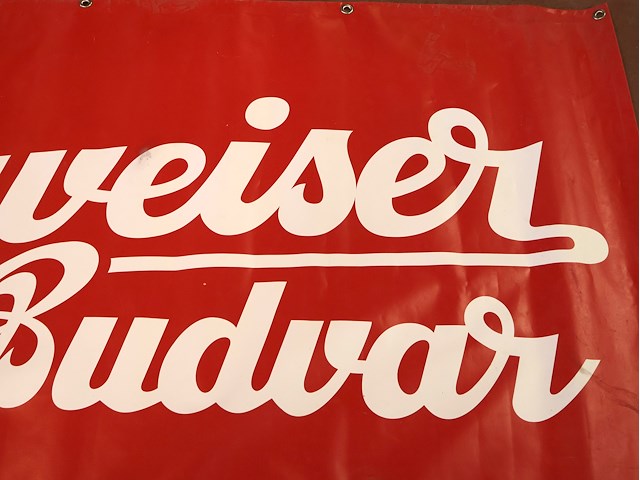 Budweiser banner - afbeelding 5 van  5