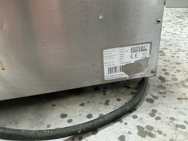 Buffalo l495 friteuse - afbeelding 3 van  3
