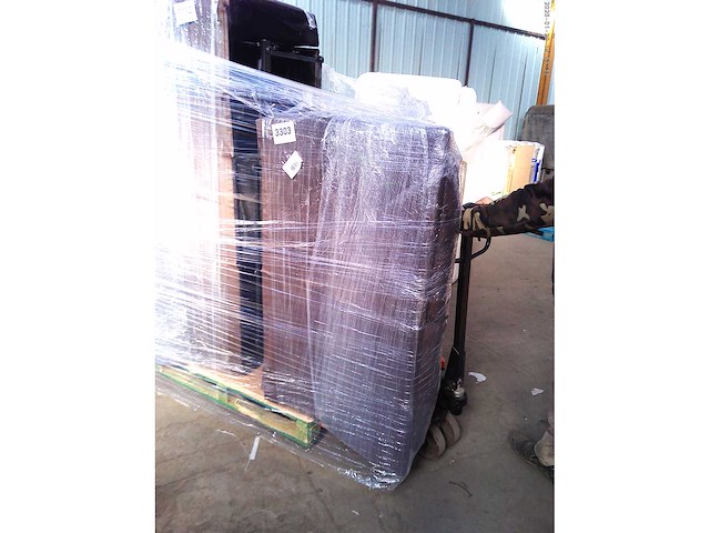 Buffalo leather 2-zits relaxbank - bruin - afbeelding 3 van  3