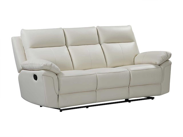 Buffalo leren 3-zits relaxbank - ivoor - afbeelding 2 van  5