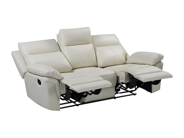 Buffalo leren 3-zits relaxbank - ivoor - afbeelding 5 van  5