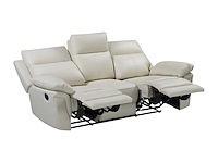 Buffalo leren 3-zits relaxbank - ivoor - afbeelding 5 van  9