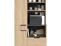 Buffetkast fumay met 2 deuren & 2 lades - eikdecor/betonlook - afbeelding 6 van  7