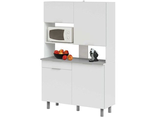 Buffetkast urbain - wit - afbeelding 1 van  5