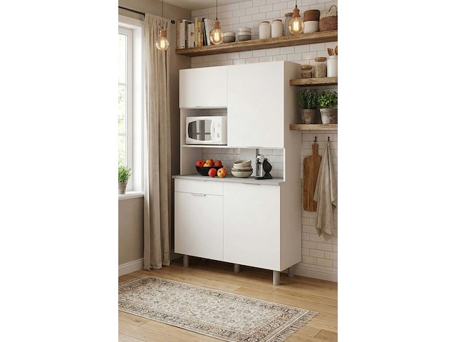 Buffetkast urbain - wit - afbeelding 5 van  5
