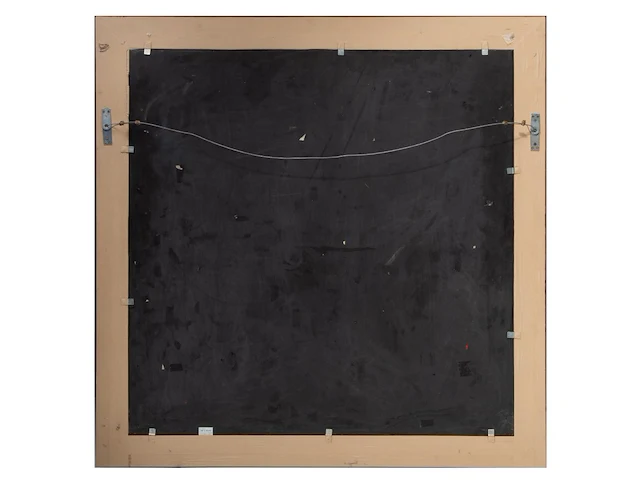 Bui huu hung (1957), 'tranquillity' (2008), lacquer on wood, 119,5 x 119,5 cm - afbeelding 3 van  4