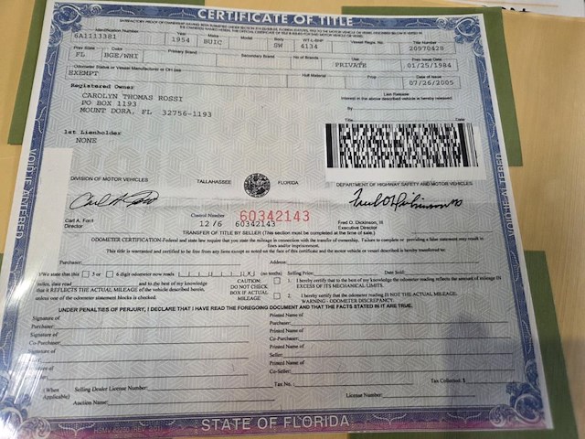 Buick 69 v8, 1954 - afbeelding 24 van  50