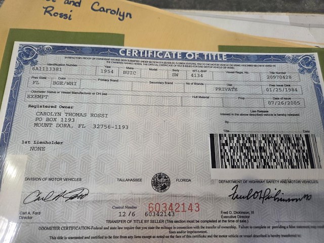 Buick 69 v8, 1954 - afbeelding 25 van  50