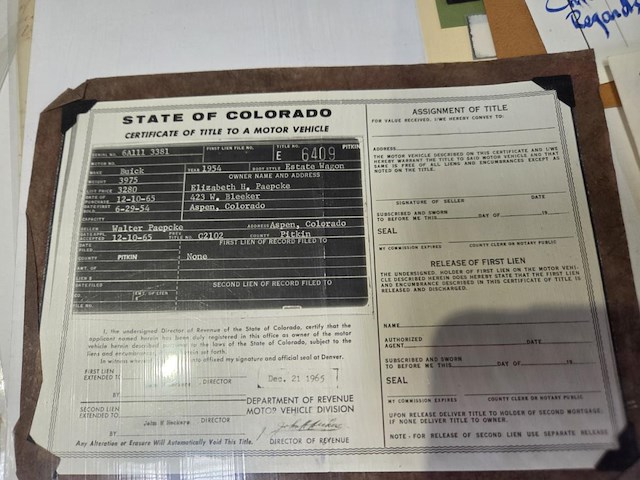 Buick 69 v8, 1954 - afbeelding 33 van  50