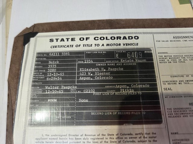 Buick 69 v8, 1954 - afbeelding 35 van  50