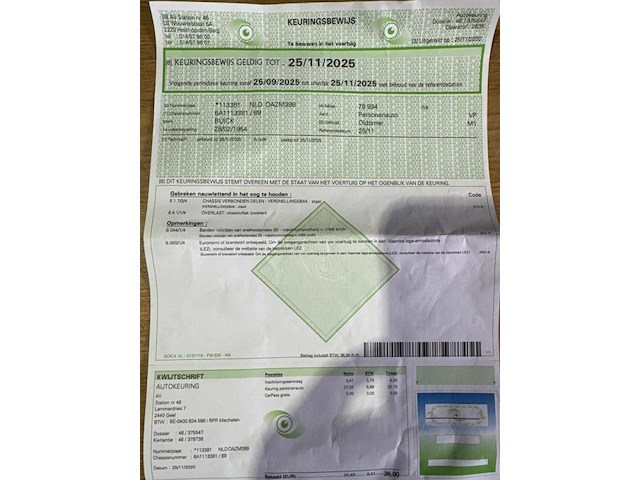 Buick 69 v8, 1954 - afbeelding 40 van  50