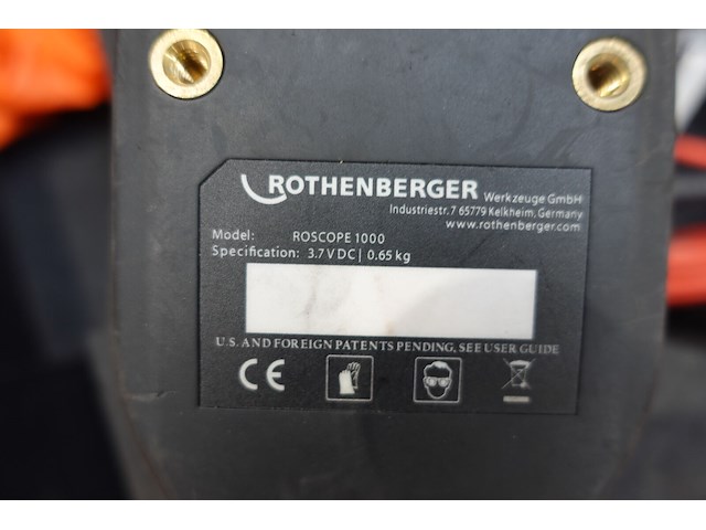 Buis-en leidingsinspetiecamera rothenberger - afbeelding 2 van  5