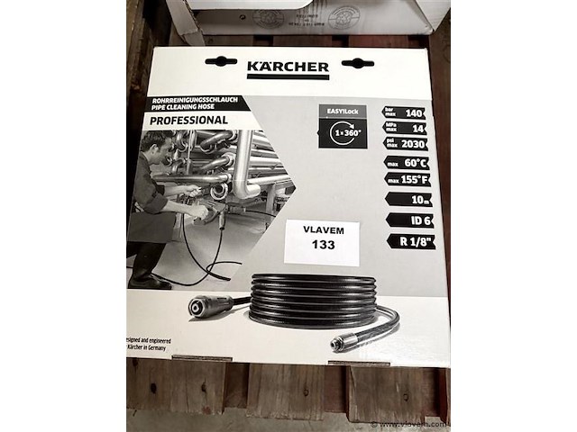 Buis reinigingsslang, fabr. karcher, 10 meter - afbeelding 1 van  1