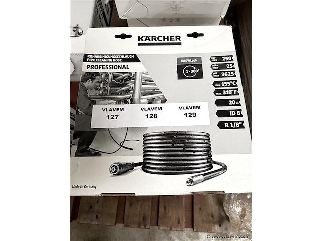 Buis reinigingsslang, fabr. karcher, 20 meter - afbeelding 1 van  1