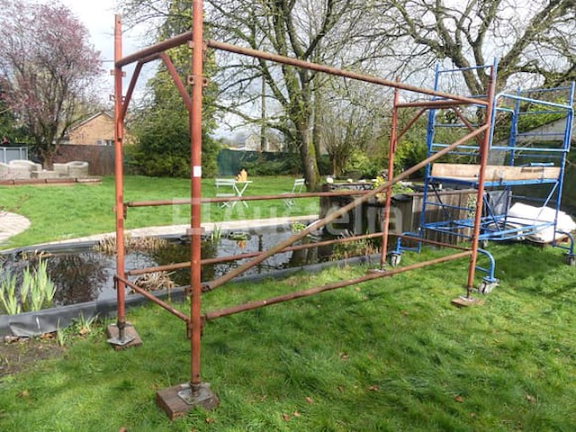 Buisstalen steigers - afbeelding 4 van  14