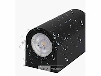 Buiten wandlamp - gu10 dual flow - dubbele stroom (10x) - afbeelding 6 van  7