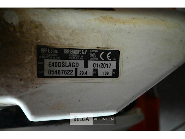 Buitenboordmotor evinrude voor wisselstukken - afbeelding 3 van  5