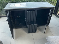 Buitenkeuken meubel met stenen blad en qookingtable bakplaat buitenkeuken - afbeelding 3 van  4