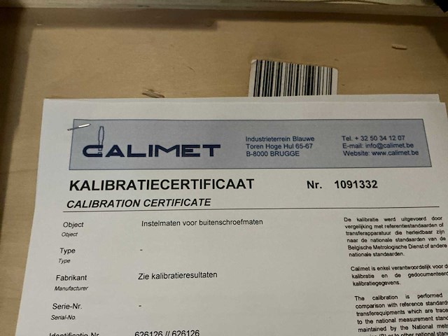 Buitenmaat micrometer - afbeelding 5 van  7