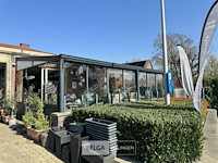 Buitenoverkapping in aluminium