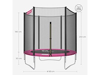 Buitentrampoline, diameter 183 cm - afbeelding 3 van  6