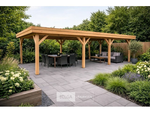 Buitenverblijf afm 900x400cm - afbeelding 1 van  2