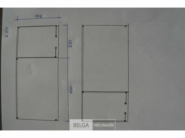 Buitenverblijf met berging douglas 250x300cm, 650x300x245x230cm - afbeelding 6 van  6