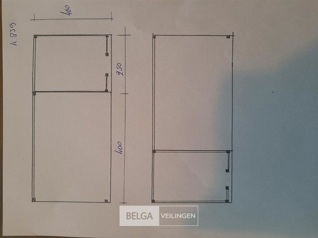 Buitenverblijf met berging douglas 250x400cm, 650x400x245x230cm - afbeelding 6 van  6