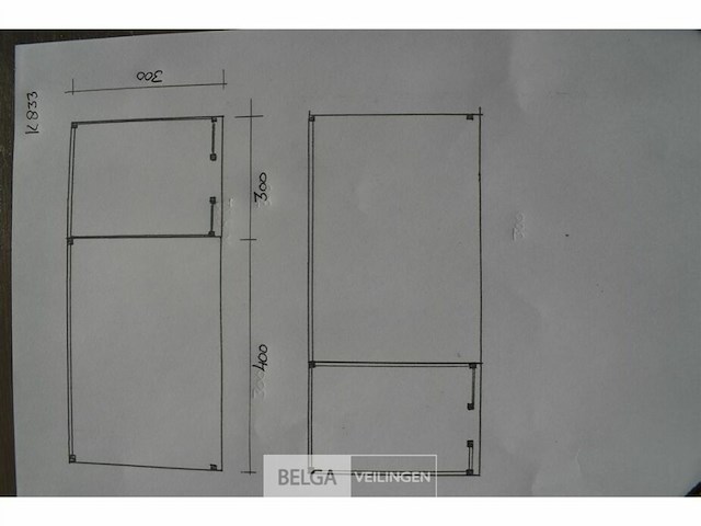 Buitenverblijf met berging douglas 300x300cm, 700x300x245x230cm - afbeelding 6 van  6