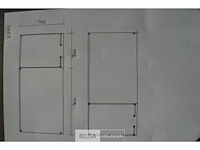 Buitenverblijf met berging douglas 300x300cm, 700x300x245x230cm - afbeelding 6 van  6