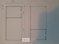 Buitenverblijf met berging douglas 300x400cm, 600x400x245x230cm - afbeelding 6 van  6