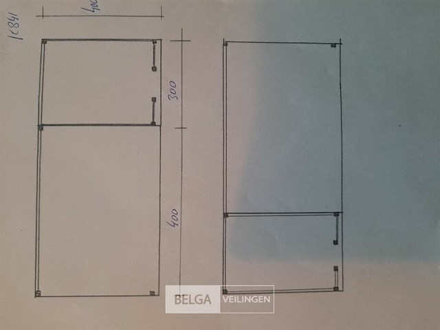 Buitenverblijf met berging douglas 300x400cm, 700x400x245x230cm - afbeelding 6 van  6