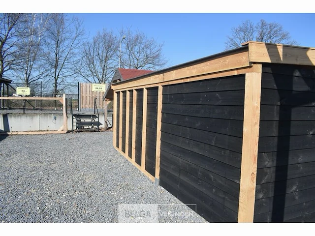 Buitenverblijf met berging douglas afm 250x300cm, 550x300x245x230cm - afbeelding 3 van  6