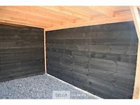 Buitenverblijf met berging douglas afm 250x300cm, 550x300x245x230cm - afbeelding 4 van  6