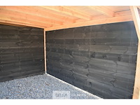 Buitenverblijf met berging douglas afm 250x400cm, 550x400x245x230cm - afbeelding 4 van  6
