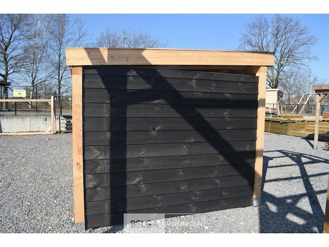 Buitenverblijf met berging douglas afm 300x300cm, 700x300x245x230cm - afbeelding 2 van  6