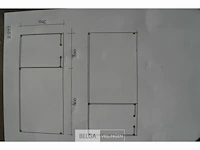 Buitenverblijf met berging douglas afm 300x300cm, 700x300x245x230cm - afbeelding 6 van  6