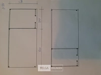 Buitenverblijf met berging douglas afm 300x400cm, 700x400x245x230cm - afbeelding 6 van  6
